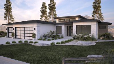 A single family custom home
