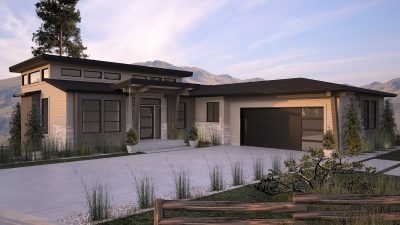 A custom home built by Cressman Homes