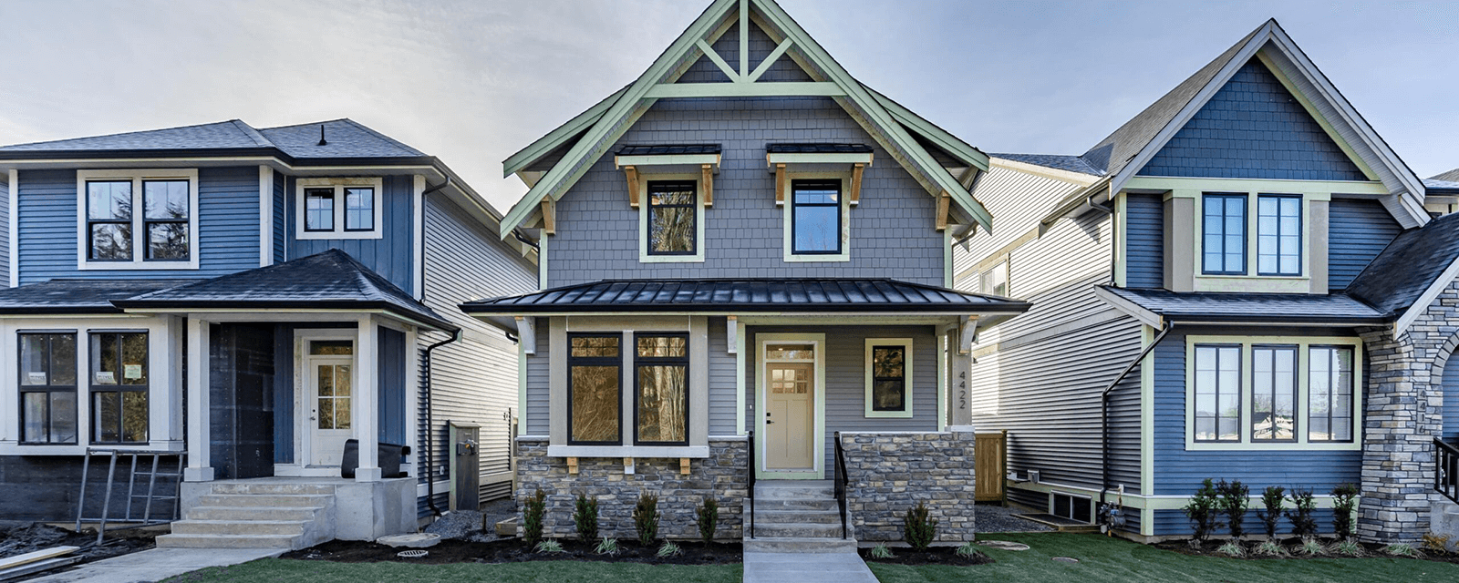 the facade of an Auguston home