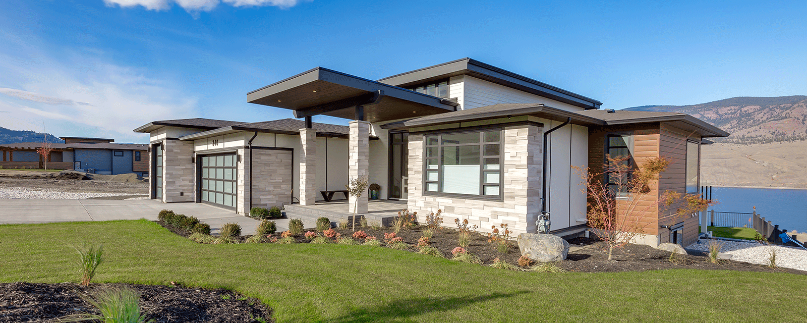 front view of a tobiano luxury designed home