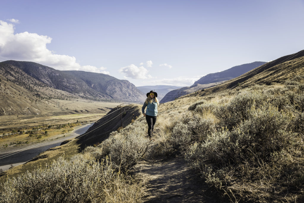 Hiking Kamloops Tobiano, BC