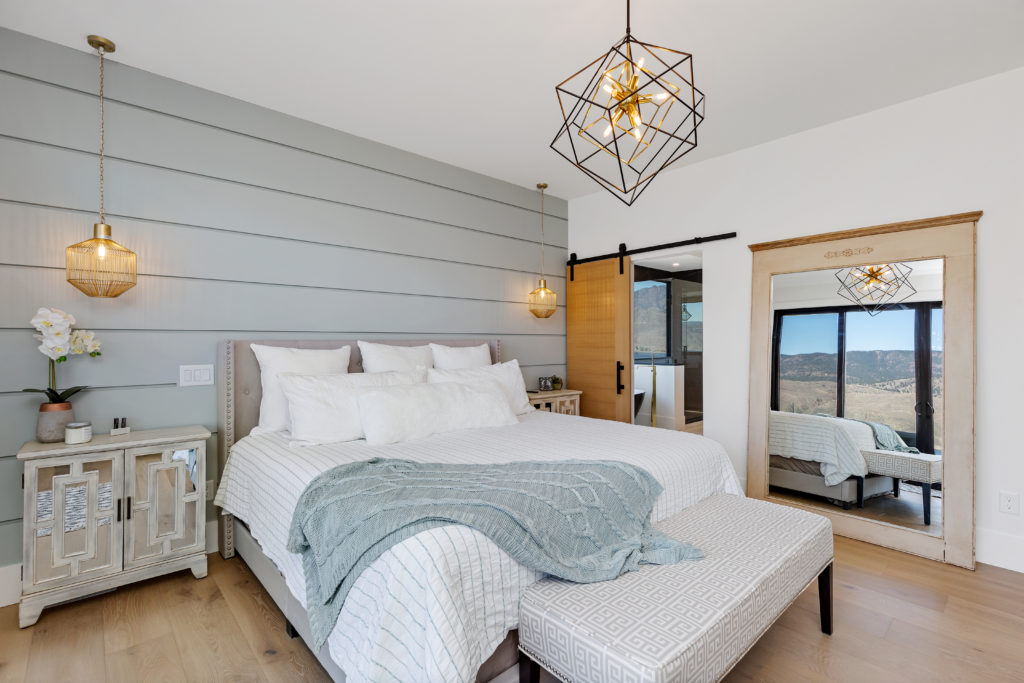 Spec home luxury bedroom