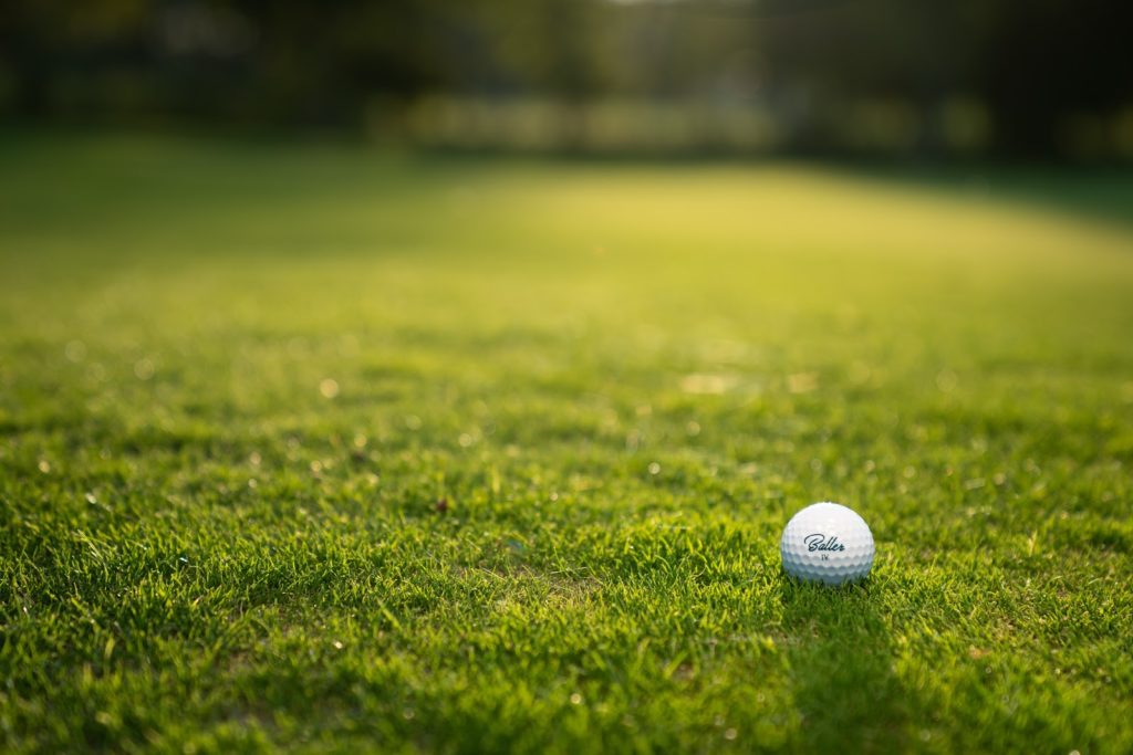 a golf ball