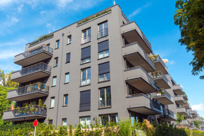 an apartment building