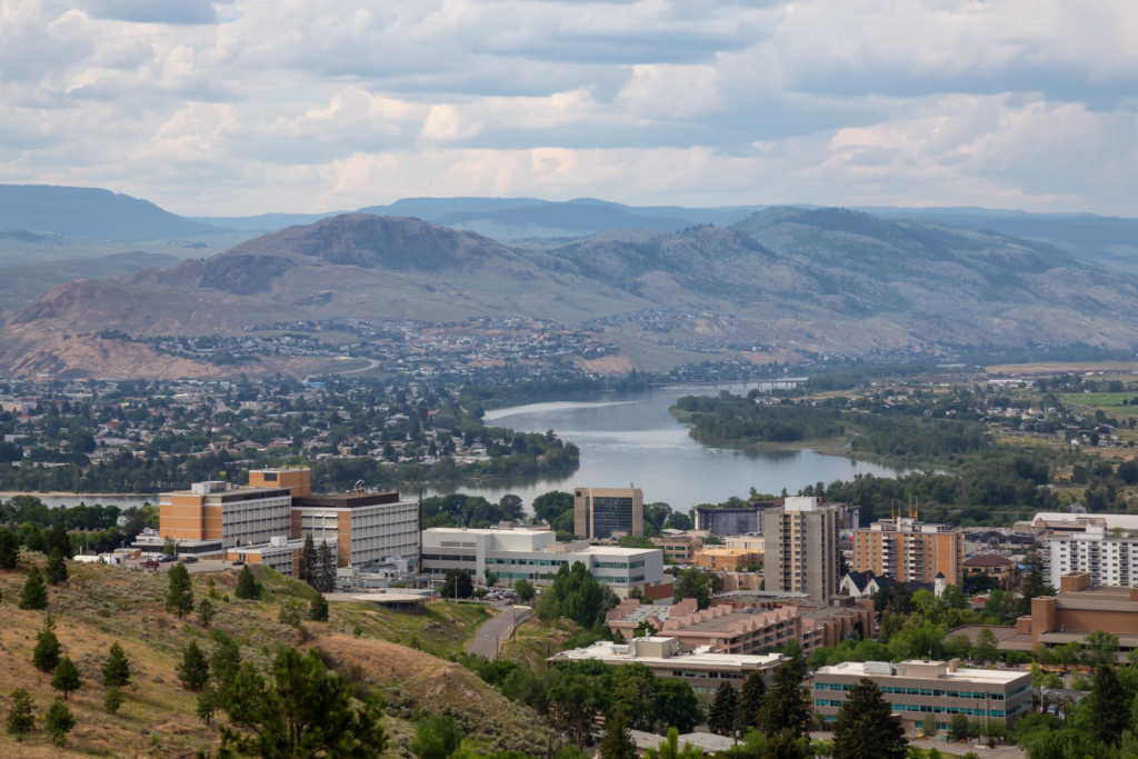Overlooking Kamloops